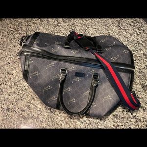 Gucci Bag (Authentic) Gucci Bestiary Carry-On Duffle With Tigers (unisex)